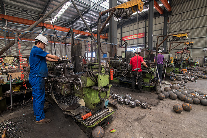 武夷山网架配件车间